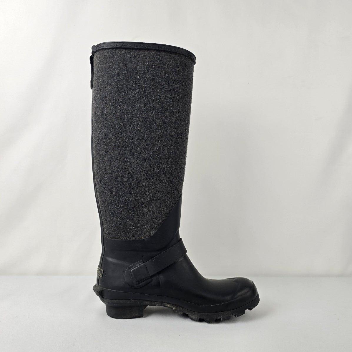 Wind River Black Winter Rain Boots Size 7