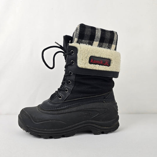 Kamik Black Sugarloaf Boots Size 7