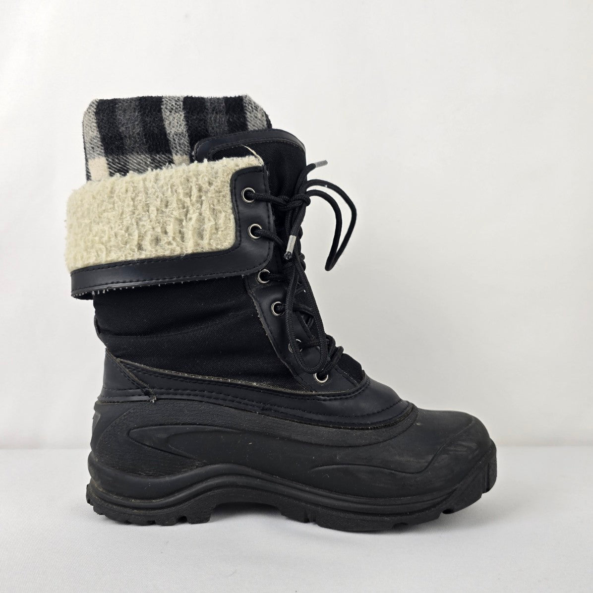 Kamik Black Sugarloaf Boots Size 7