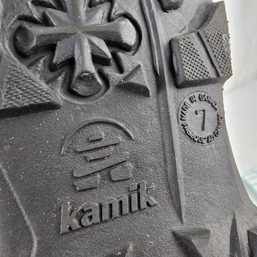 Kamik Black Sugarloaf Boots Size 7