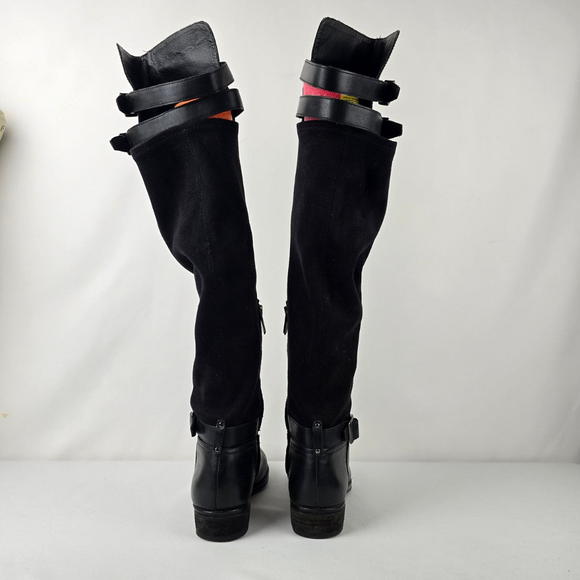 Sam Edelman Black Leather Over the Knee Boots Size 6