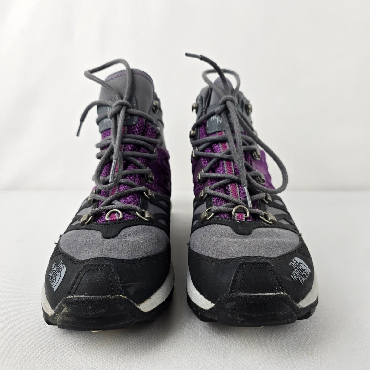 The North Face  Gore-Tex Purple & Grey Hiking Boots Size 10