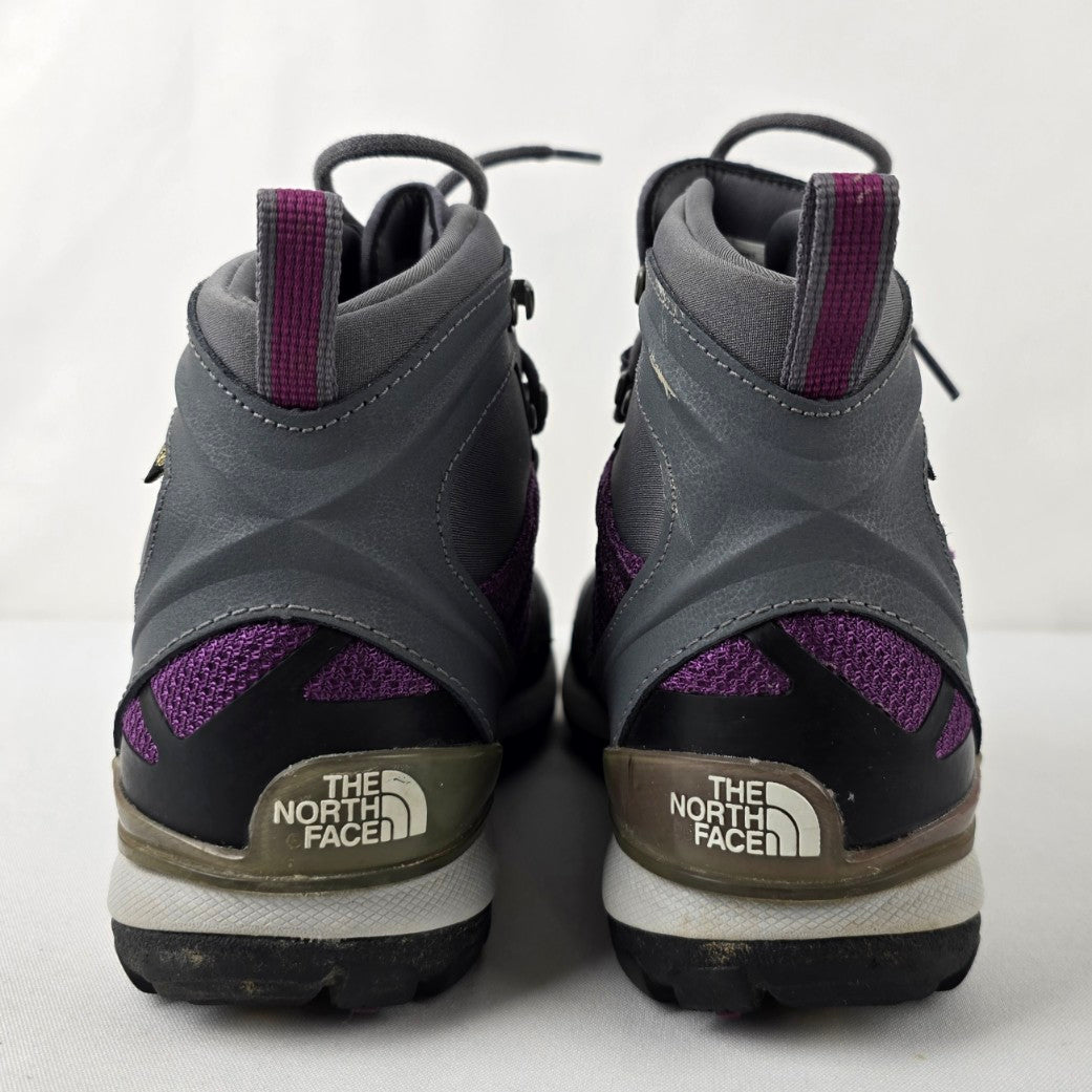 The North Face  Gore-Tex Purple & Grey Hiking Boots Size 10