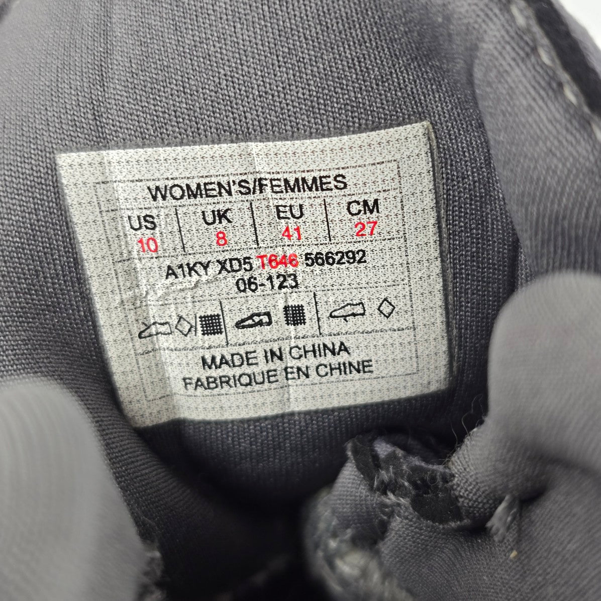 The North Face  Gore-Tex Purple & Grey Hiking Boots Size 10