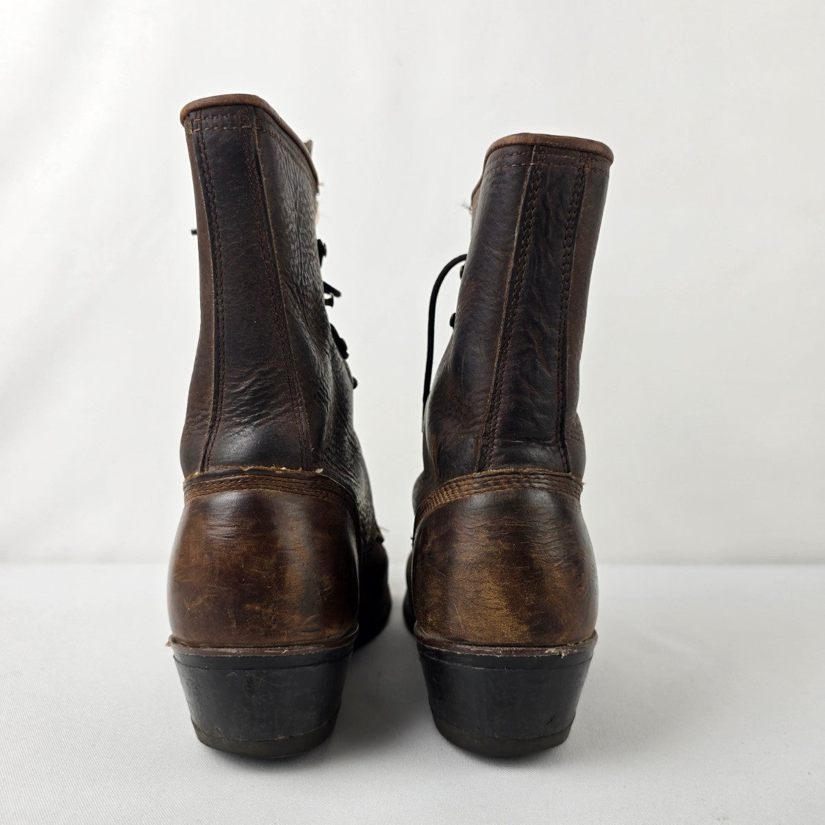 Vintage Abilene Brown Leather Western Boots Size 7