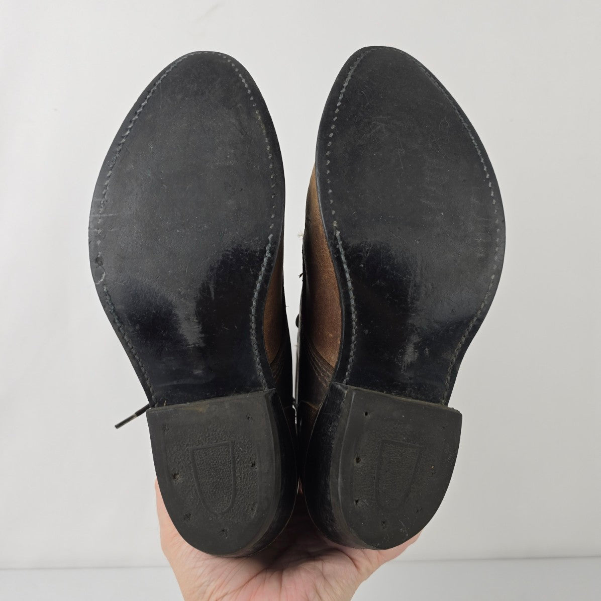 Vintage Abilene Brown Leather Western Boots Size 7