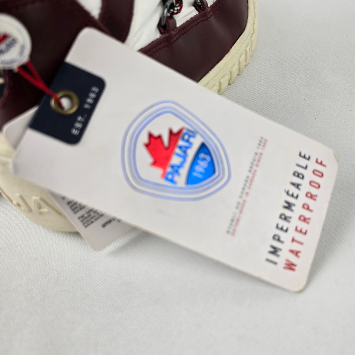 PAJAR Mavora 2.0 Ox Blood Winter Boot Size 9