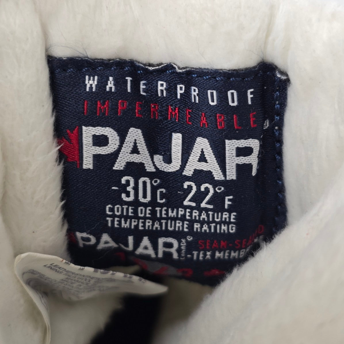 PAJAR Mavora 2.0 Ox Blood Winter Boot Size 9