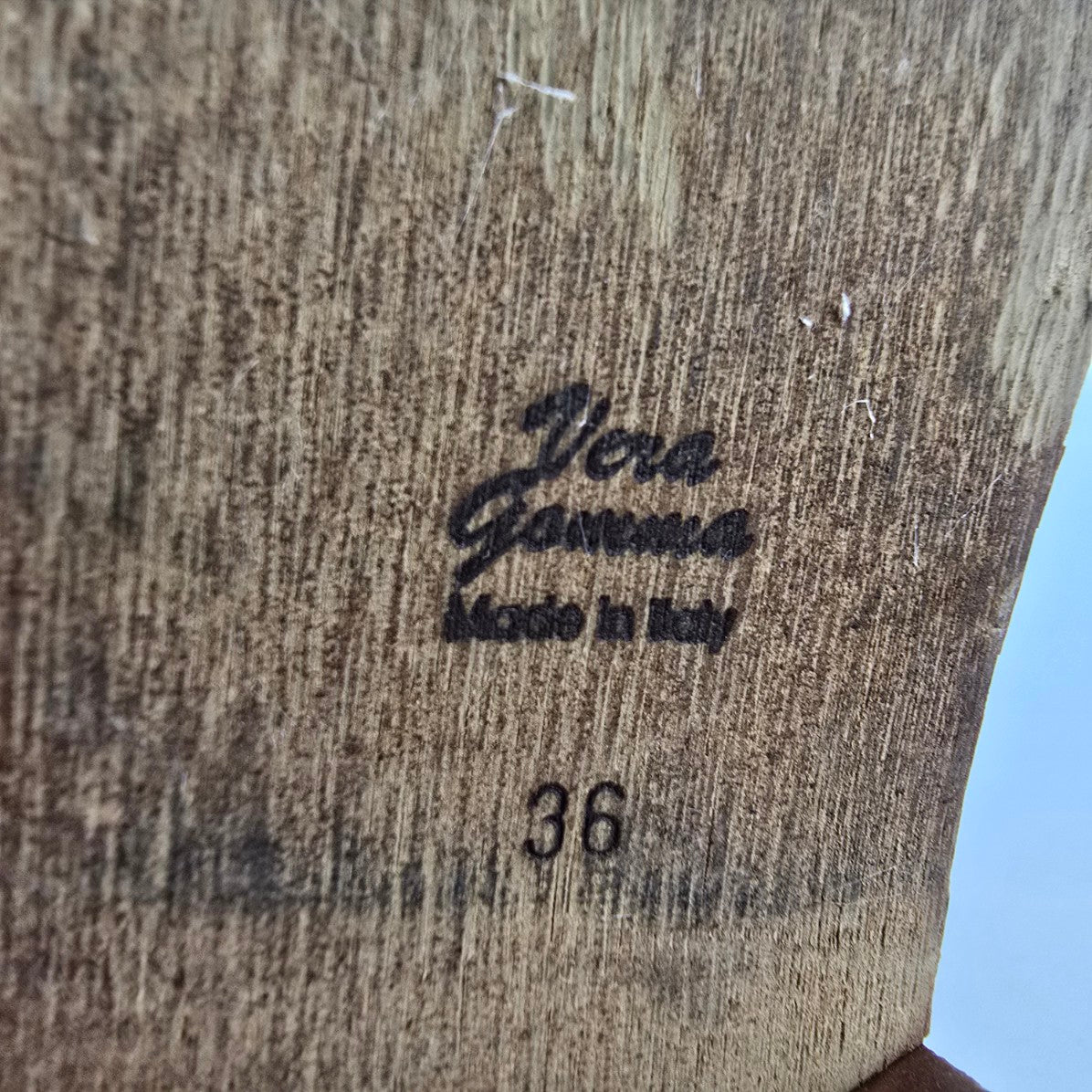 Marte's Made In Ital Brown Leather Ankle Boots Size 6