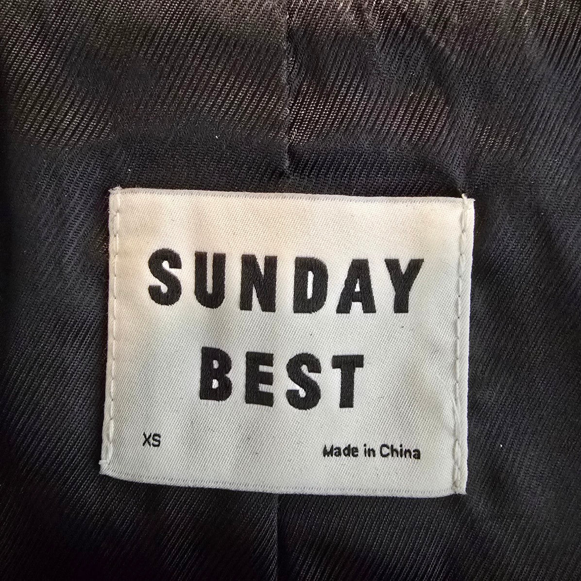 Sunday Best Aritzia Houndstooth Double Breasted Plaid Blazer Size XS