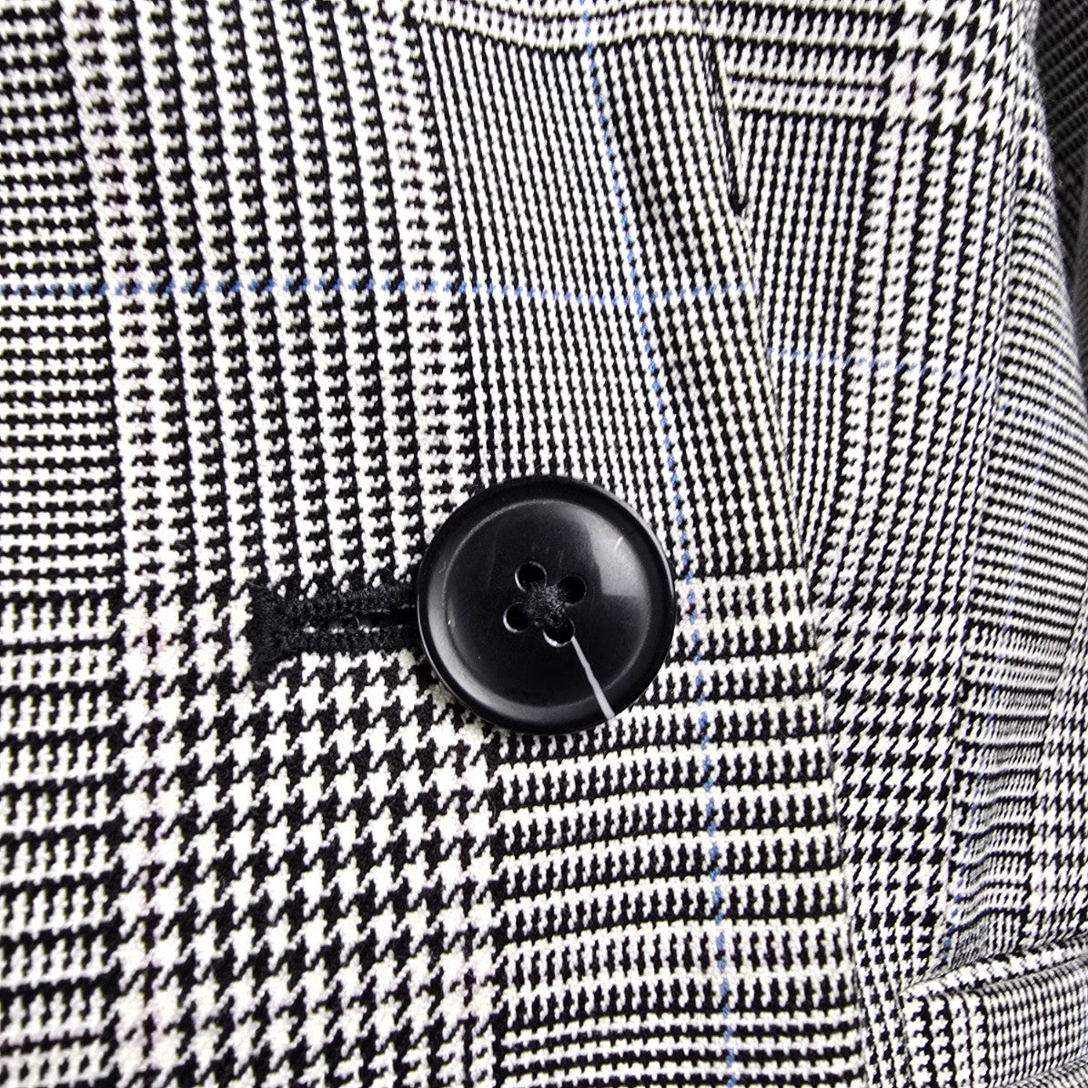 Sunday Best Aritzia Houndstooth Double Breasted Plaid Blazer Size XS
