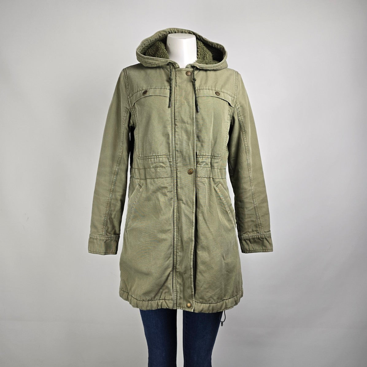 Patagonia Green Insulated Prairie Dawn Parka Size S