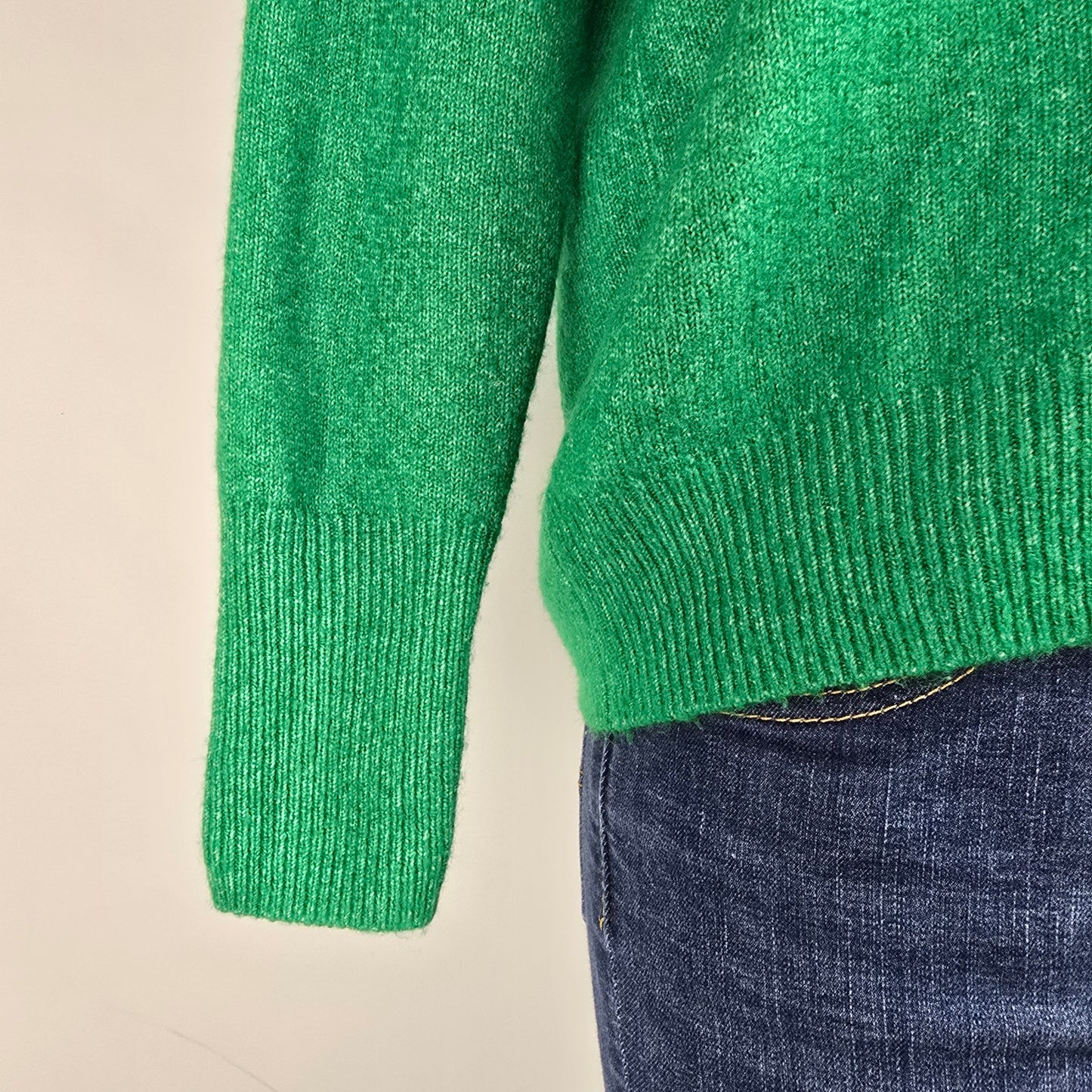 Vince Camuto Green Knit Sweater Size XS