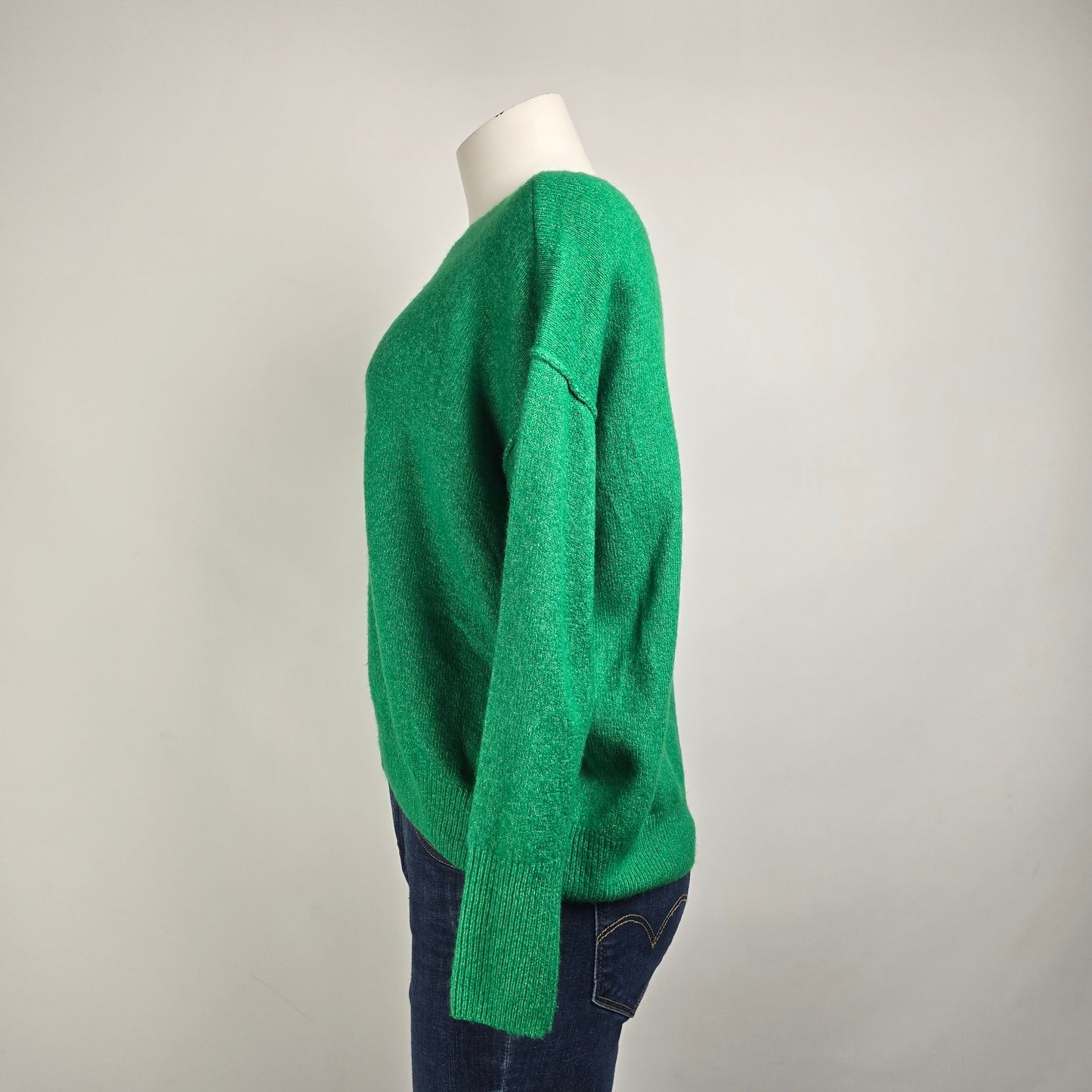 Vince Camuto Green Knit Sweater Size XS