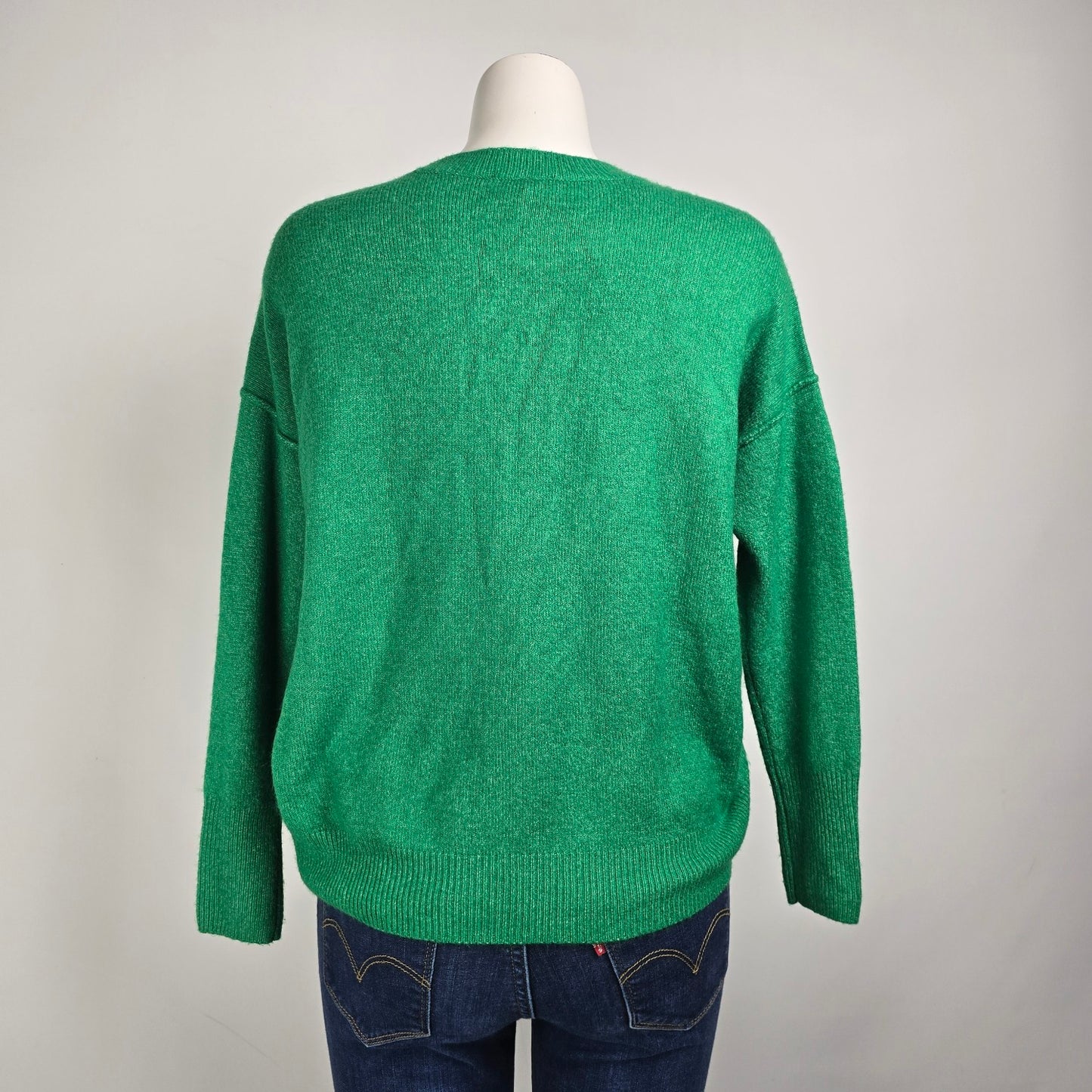 Vince Camuto Green Knit Sweater Size XS