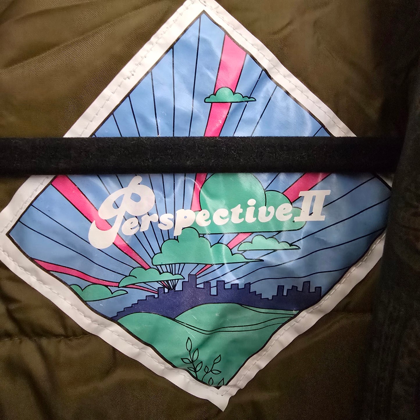 Vintage 90s Perspective Brown Winter Ski Jacket Size M