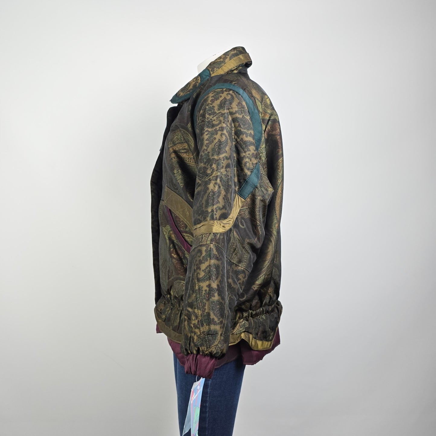 Vintage 90s Perspective Brown Winter Ski Jacket Size M