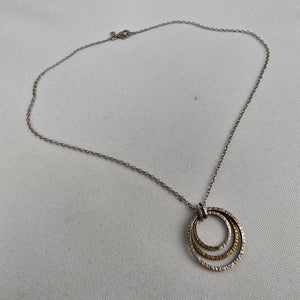 Silpada 925 Sterling Silver Inner Circles Necklace