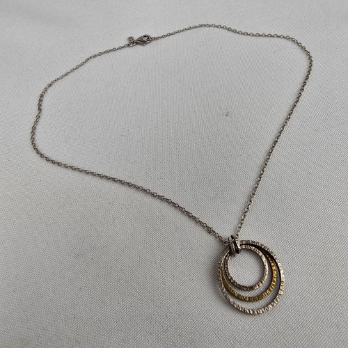 Silpada 925 Sterling Silver Inner Circles Necklace