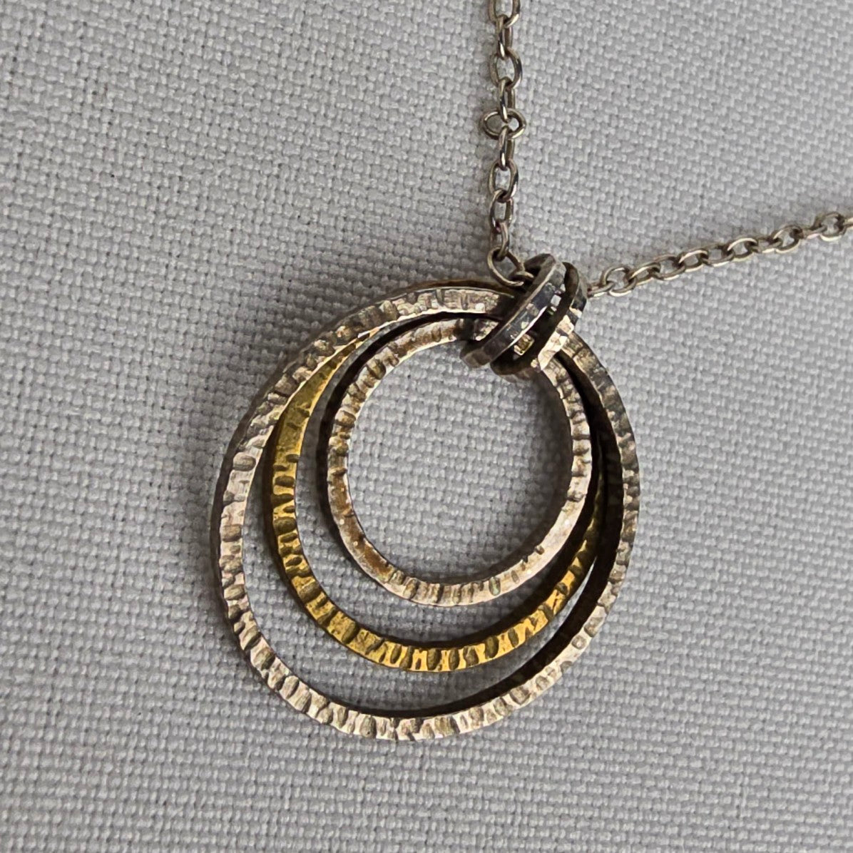 Silpada 925 Sterling Silver Inner Circles Necklace