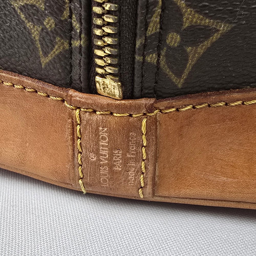 Louis Vuitton Alma Monogram Top Handle Satchel Purse