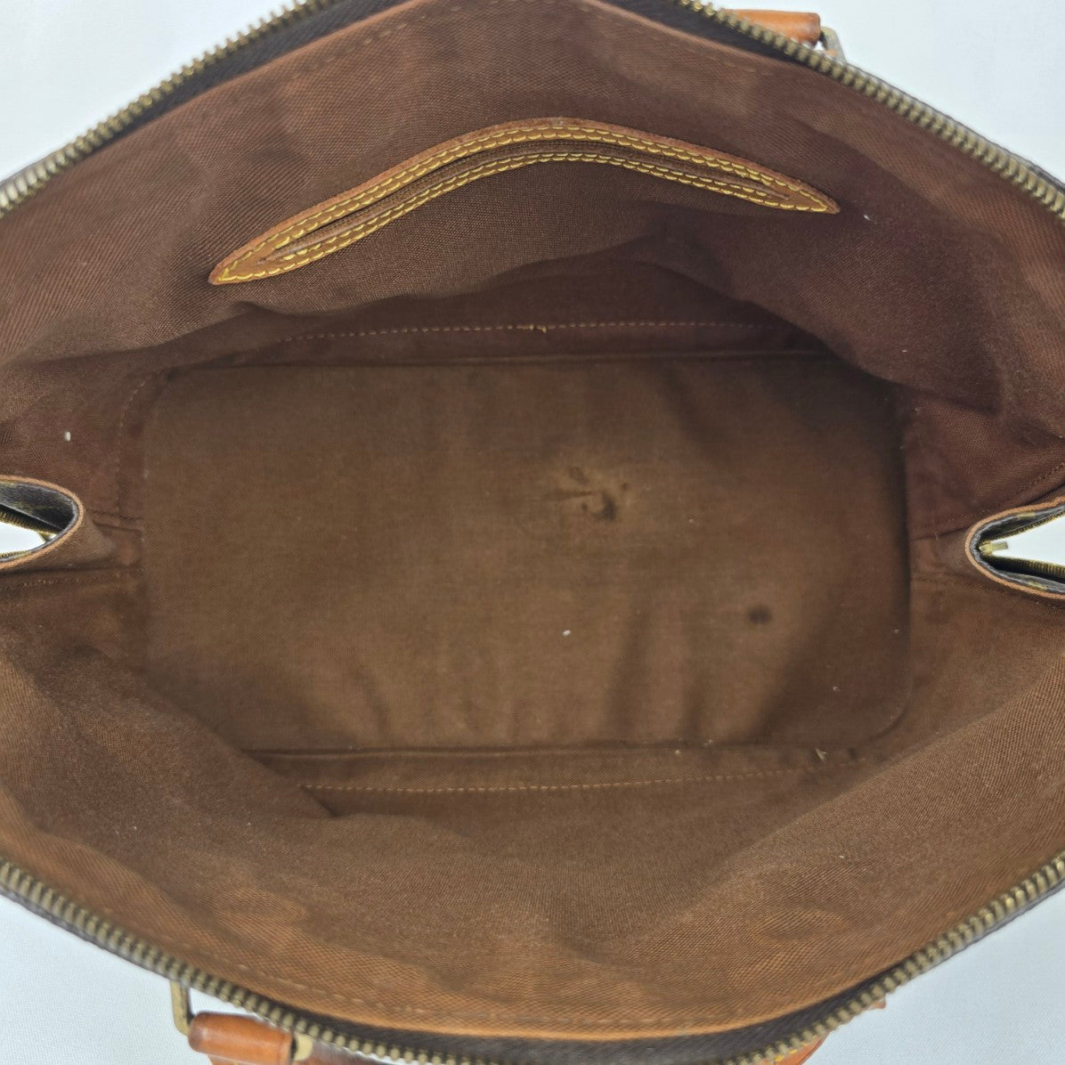 Louis Vuitton Alma Monogram Top Handle Satchel Purse