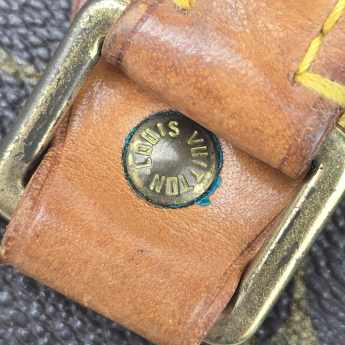 Louis Vuitton Alma Monogram Top Handle Satchel Purse