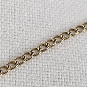 Vintage Gold Tone Horse Pendant Necklace