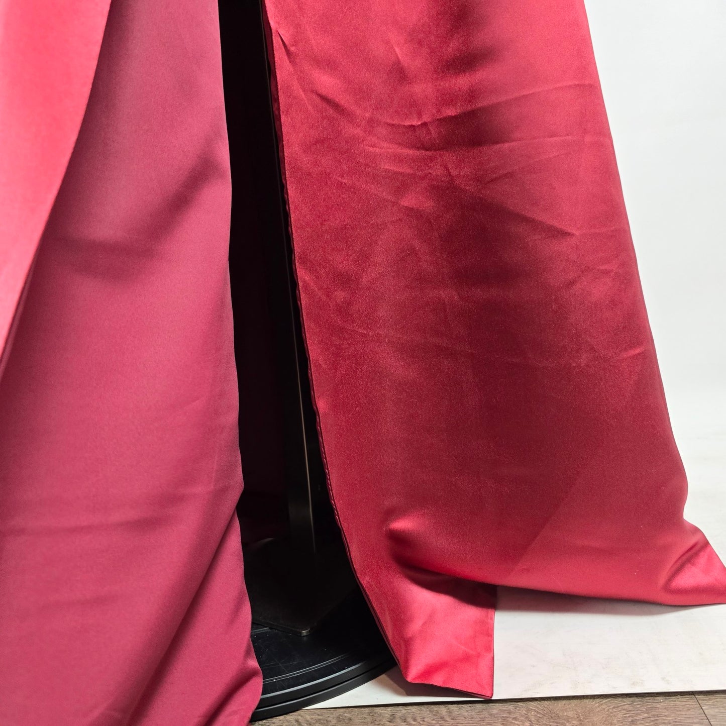 Burgundy Satin Eventwear Gown Size L/XL