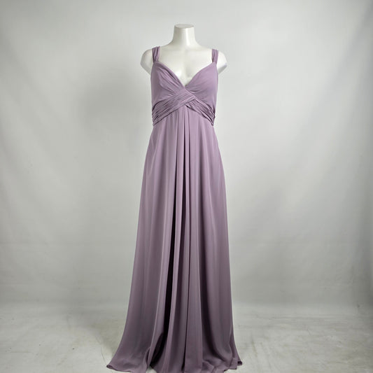 Mori Lee French Lilac Bridesmaids Dress Size 16 Style 21734