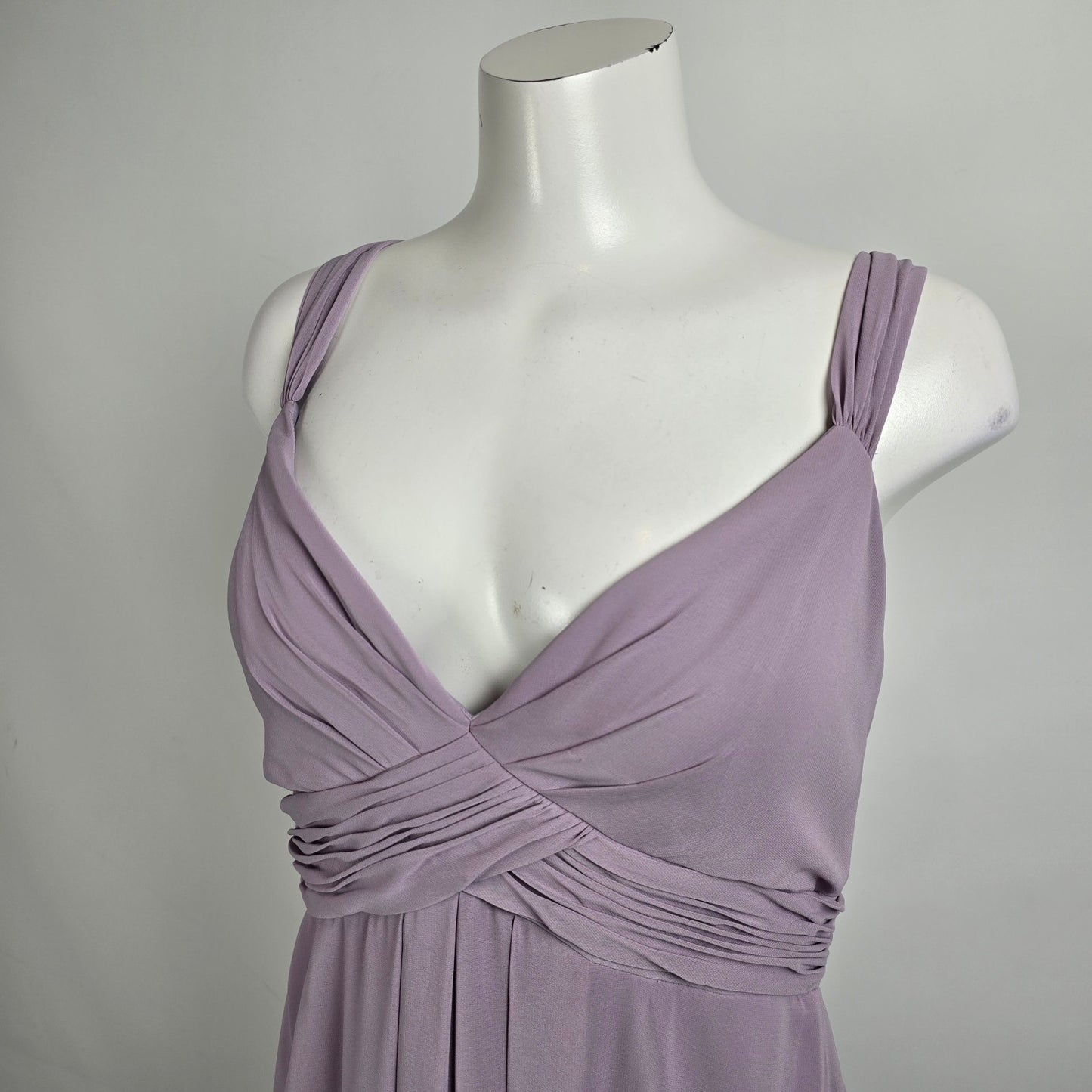 Mori Lee French Lilac Bridesmaids Dress Size 16 Style 21734