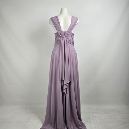 Mori Lee French Lilac Bridesmaids Dress Size 16 Style 21734