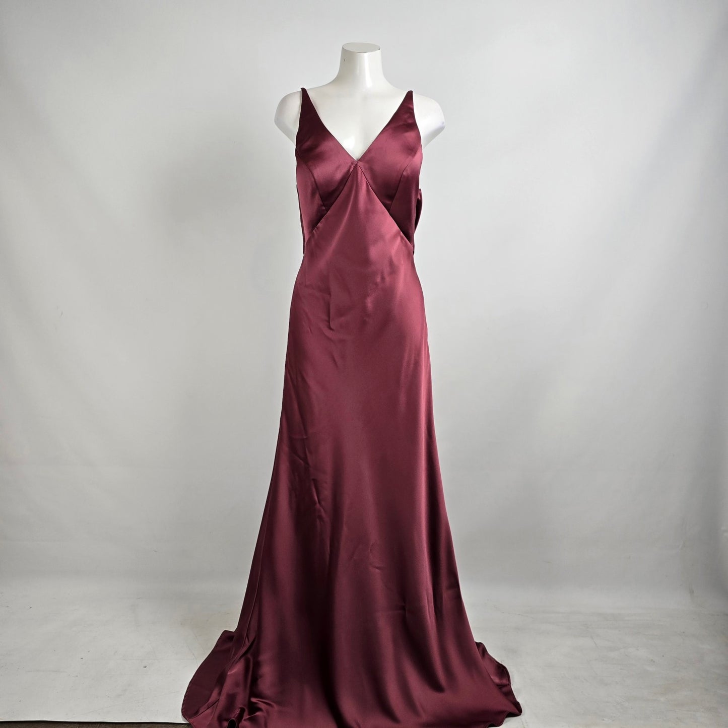 Mori Lee Rosewood Bridesmaids Gown Size 10 Style 21740