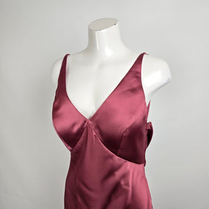Mori Lee Rosewood Bridesmaids Gown Size 10 Style 21740