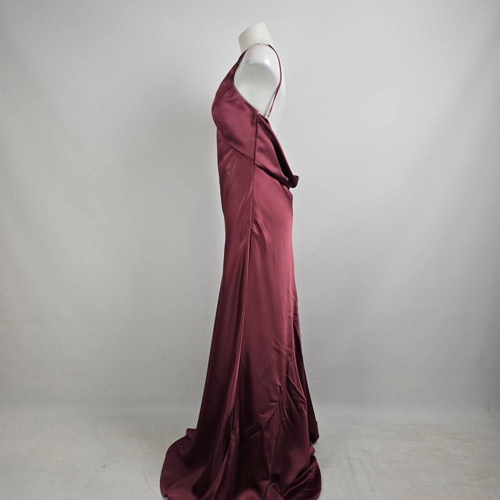 Mori Lee Rosewood Bridesmaids Gown Size 10 Style 21740