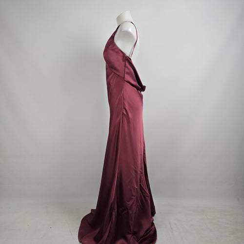 Mori Lee Rosewood Bridesmaids Gown Size 10 Style 21740