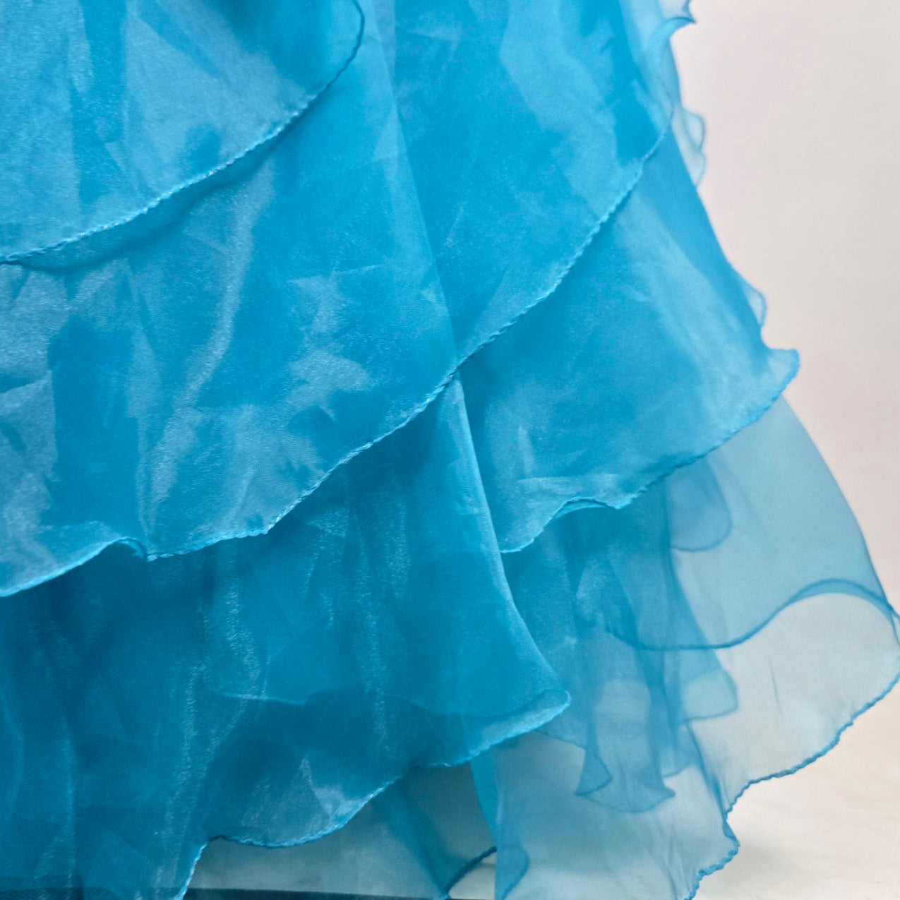 Night Moves Blue Crystal Detail Grad Eventwear Gown Size 6