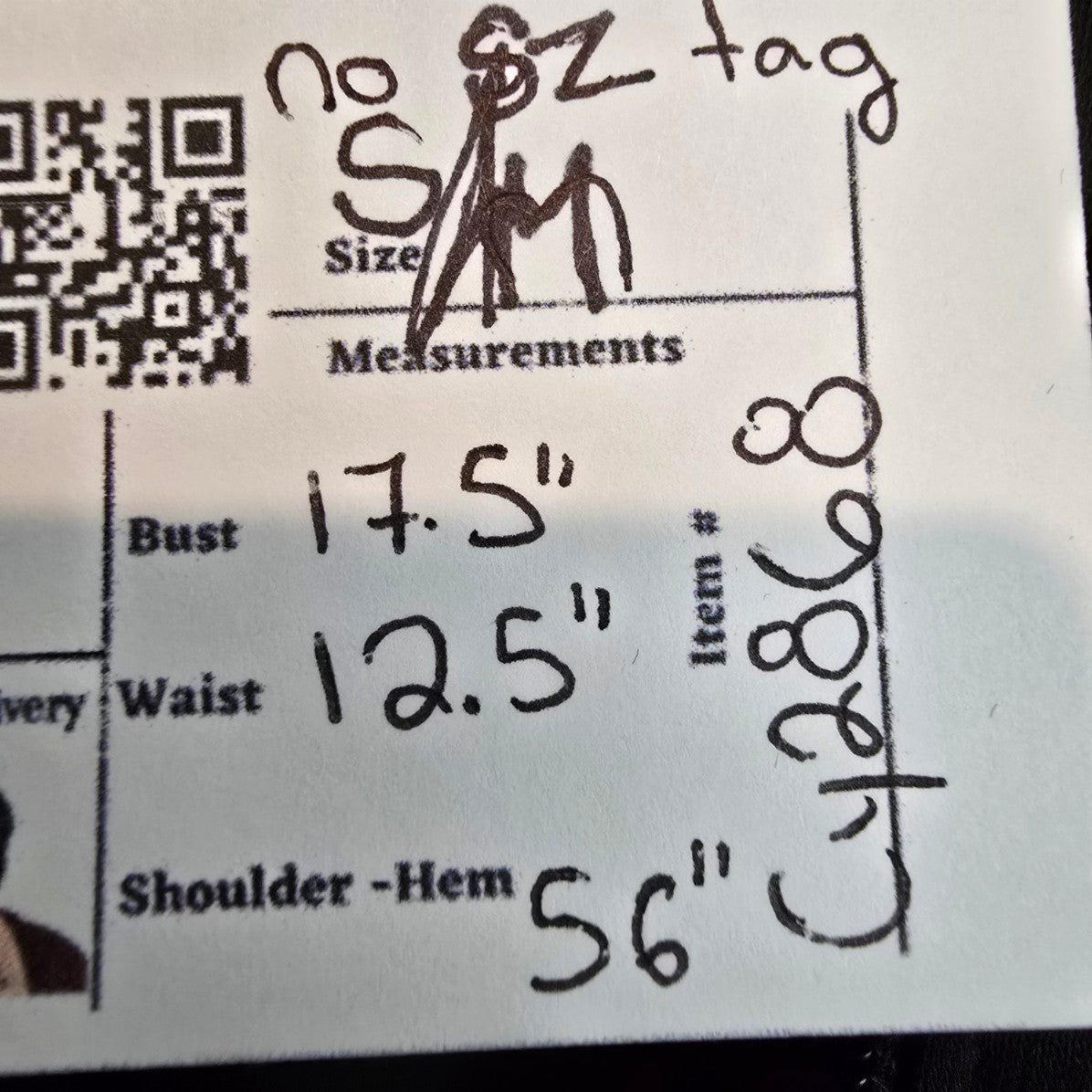 Vintage Black & Red Long Dress Size S/M