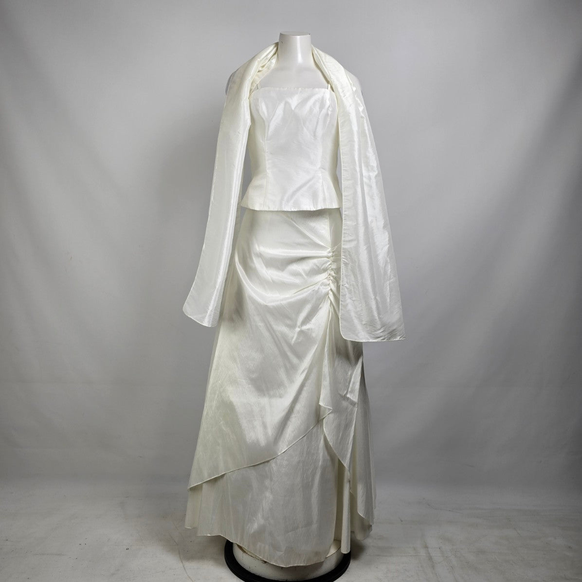 Modissa Glam Two Piece Wedding Dress Size 8