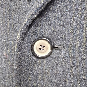 Vintage Hawthorne's Alpacama Dark Grey Wool Coat Size L/XL