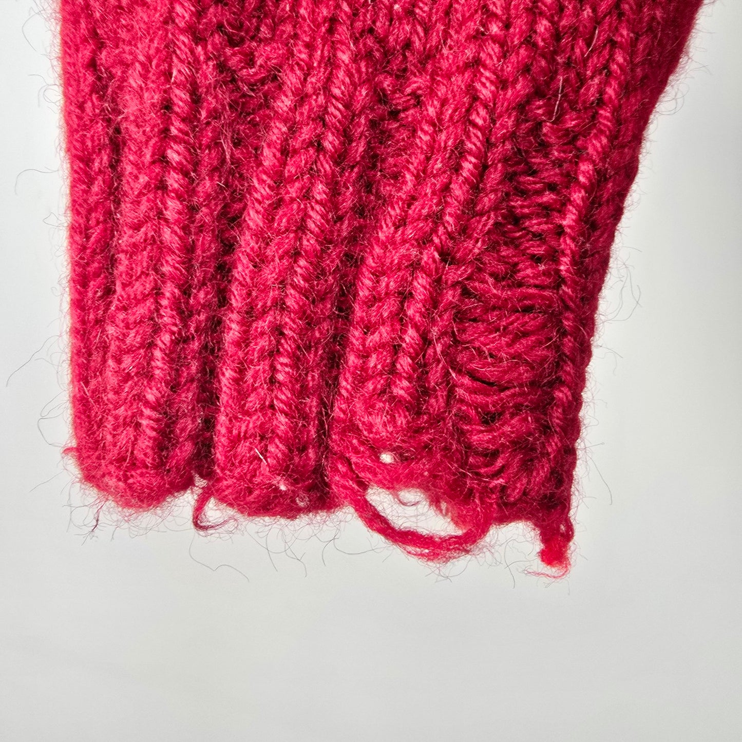 Vintage Red Sailing Cowichan Sweater Zip Up Jacket Size L/XL