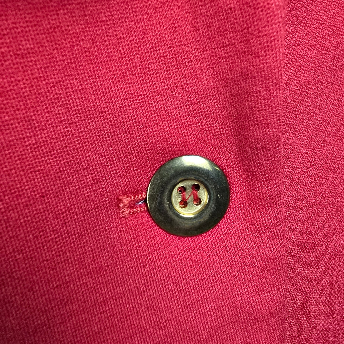 Isabella Oliver Red Button Up Blazer Size 2