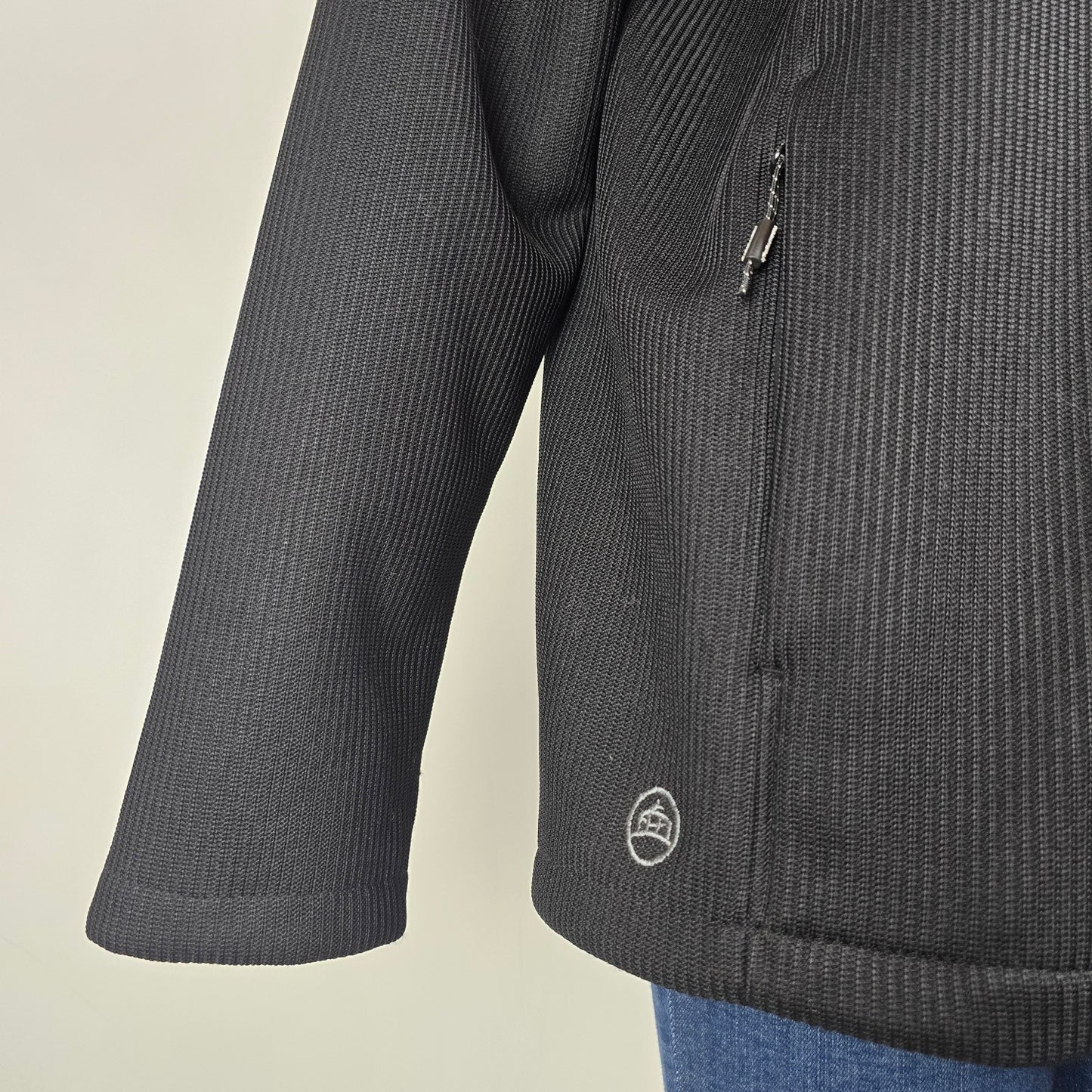 Medicine Hat Tigers Stormtech Performance Black Zip Up Jacket Size XL