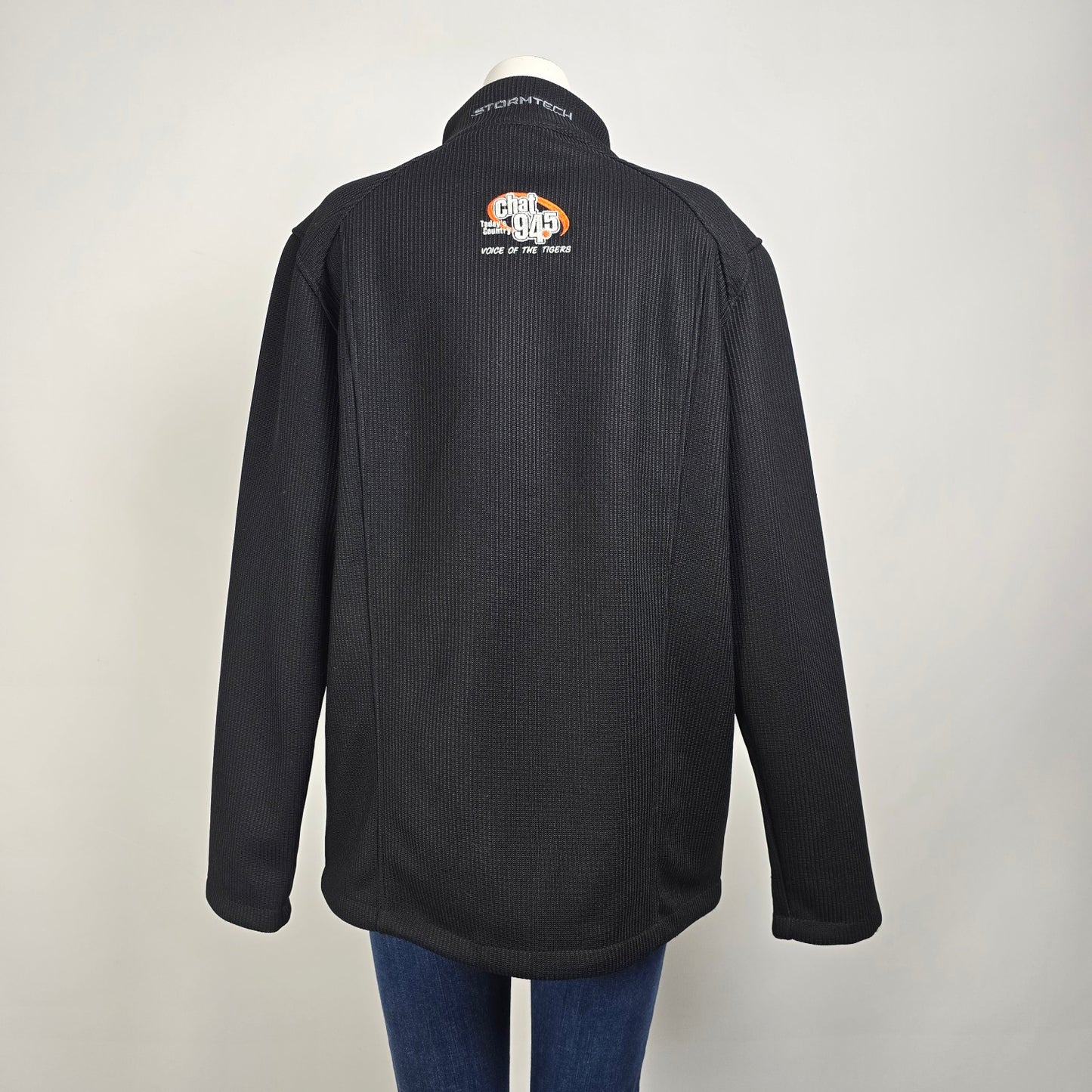 Medicine Hat Tigers Stormtech Performance Black Zip Up Jacket Size XL