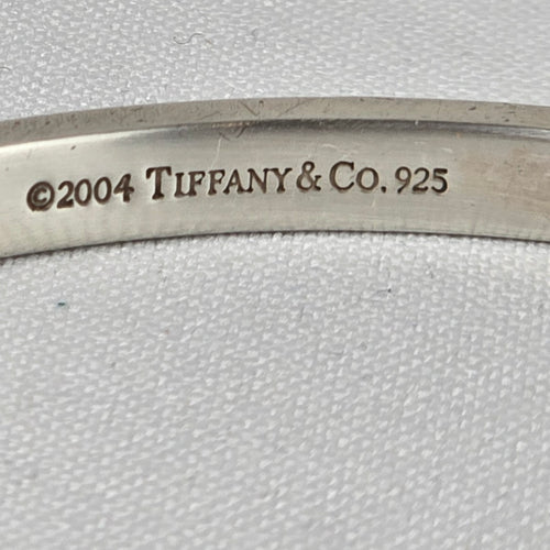 Tiffany & Co Sterling Silver Id Venetian Box Link Bracelet