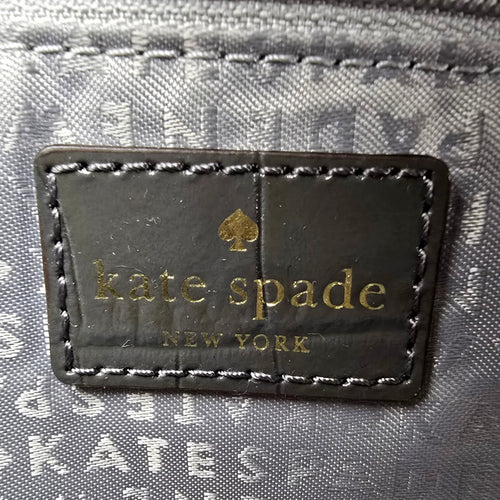 Kate Spade New York Gray Riverside Street Exotic Small Felix Satchel Purse