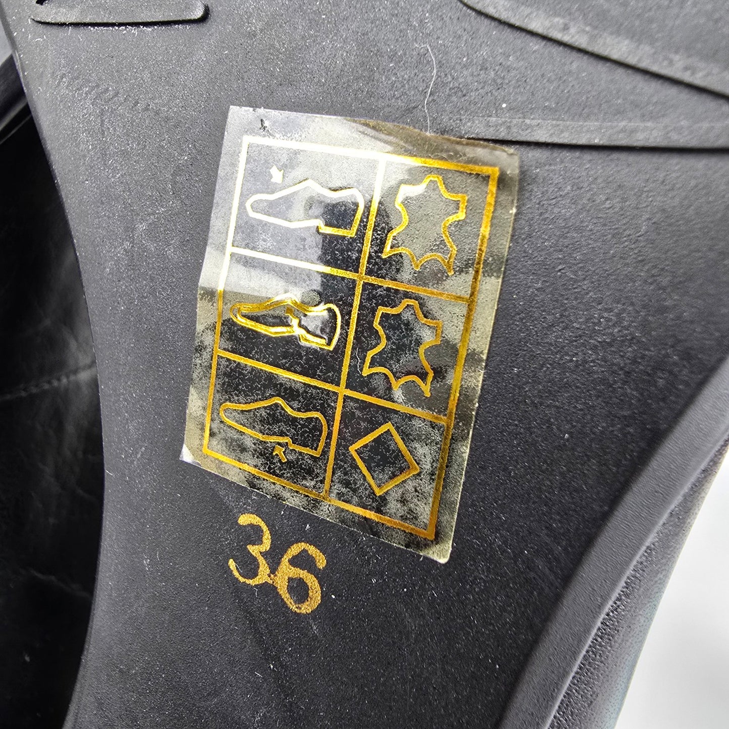 Everybody Black & Brown Laser Cut Boots Size 6