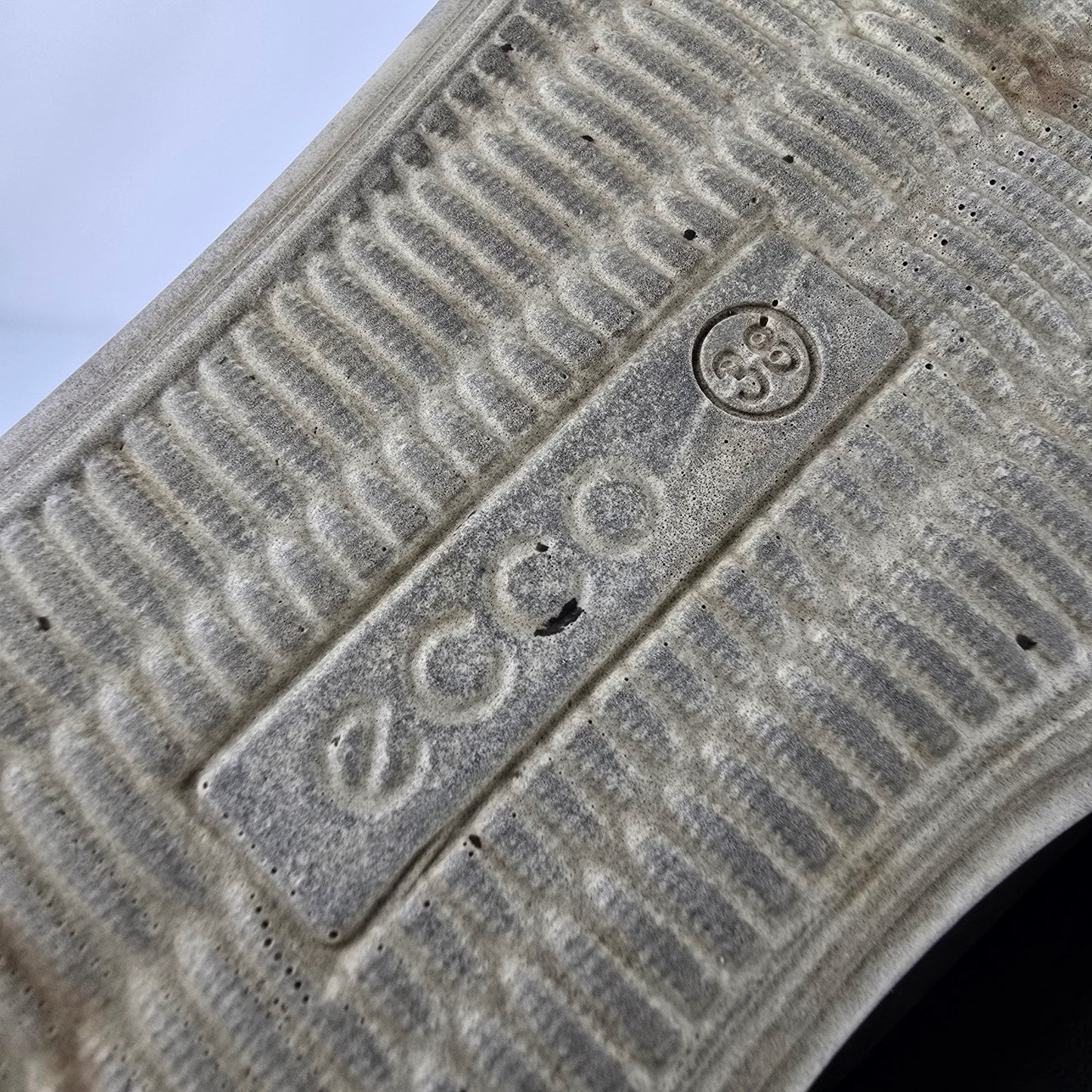 Ecco Grey Leather Slip On Shoes Size 8