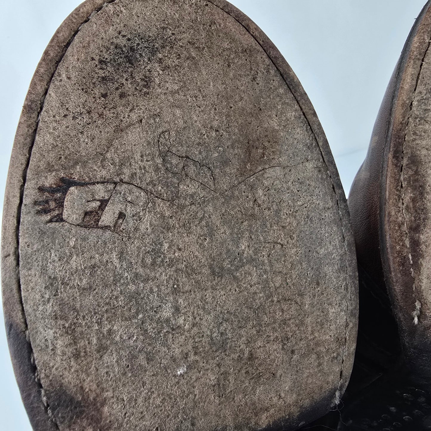 Freebird by Steven Hustl Brown Leather Buckle Strap Boots Size 6