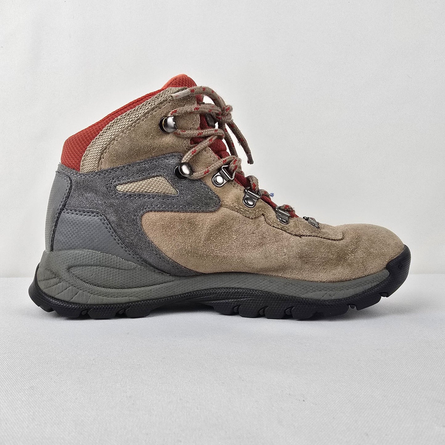 Columbia Brown & Grey Newton Ridge Plus Waterproof Hiking Boot Size 7.5